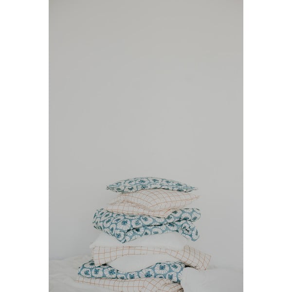 Vaikiškos lovelės rinkinys smėlio spalvos Camel Check – Malomi Kids-image-4