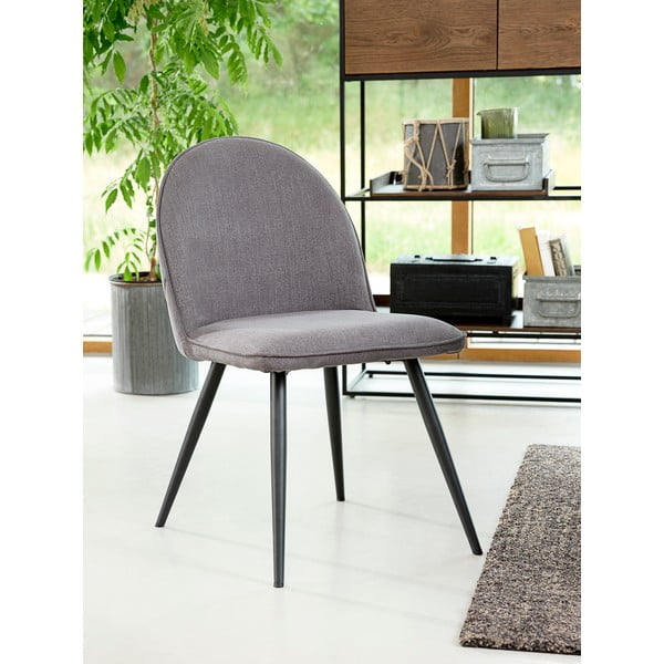 Valgomojo kėdė pilkos spalvos Minto – Unique Furniture-image-1