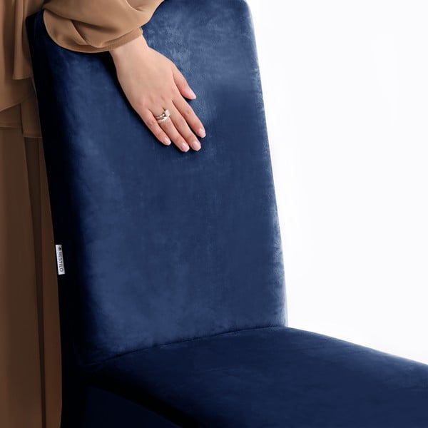 Mėlynos spalvos įtempiamas kėdei baldų apmušalas 48 cm Sento – Restilo-image-4