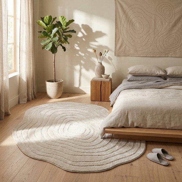 Smėlio spalvos kilimas 160x230 cm Pebble – ESTE-image-4