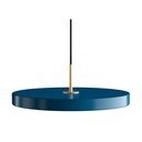 Mėlynos spalvos pakabinamas šviestuvas UMAGE Asteria, ⌀ 43 cm