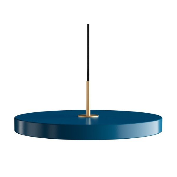 Mėlynos spalvos pakabinamas šviestuvas UMAGE Asteria, ⌀ 43 cm