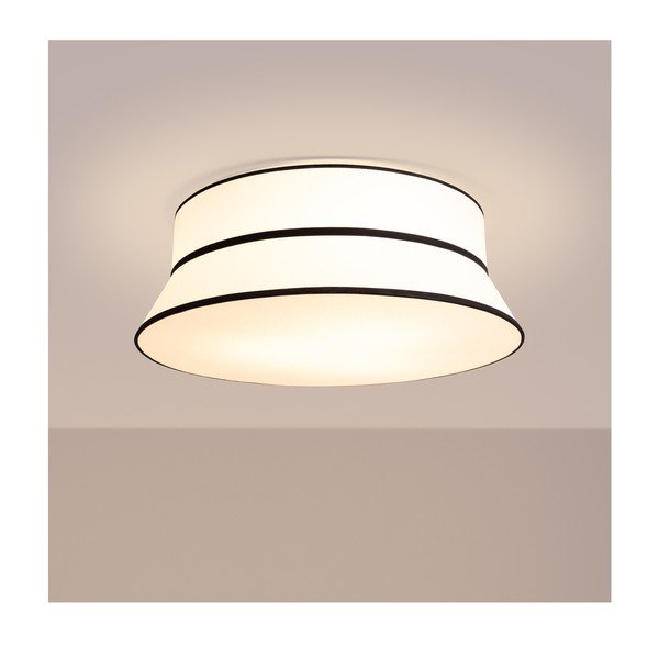 Baltos spalvos iš popieriaus lubinis šviestuvas ø 60 cm TOP – Thoro-image-2