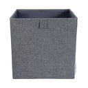 Pilkos spalvos daiktadėžė Bigso Box of Sweden Cube
