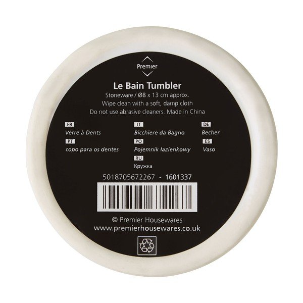 Premier Housewares Le Bain akmens masės puodelis-image-2
