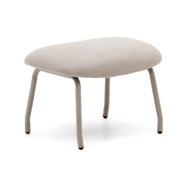 Pufas smėlio spalvos Belina – Kave Home