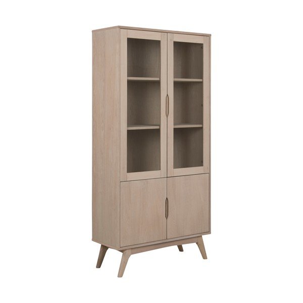 Ąžuolinė vitrina 94x192 cm Marte - Actona-image-1