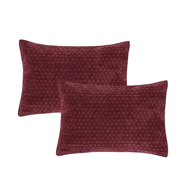 Dekoratyviniai pagalvių užvalkalai 2 vnt. 50x75 cm Attica Velvet – Bianca