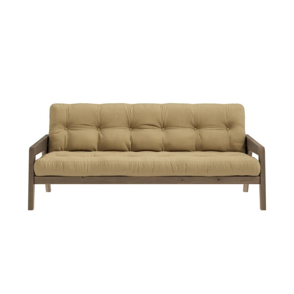 Geltona sofa lova 204 cm Grab - Karup Design