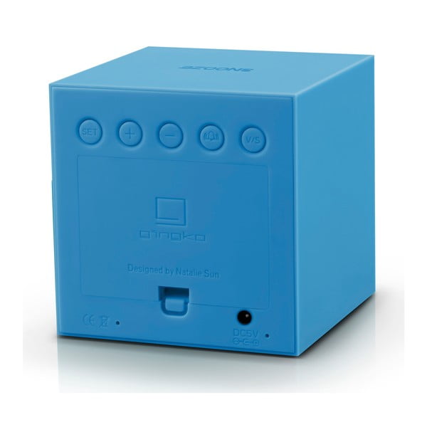 Žydrai mėlynas LED žadintuvas Gingko Gravity Cube-image-3