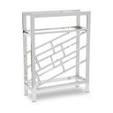 Vyno lentyna iš metalo blizgios sidabrinės spalvos butelių skaičius 12 Barolo – Premier Housewares