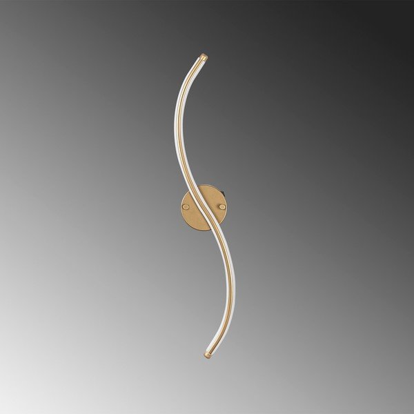 Sieninė lempa auksinės spalvos LED Yilan – Opviq lights-image-2