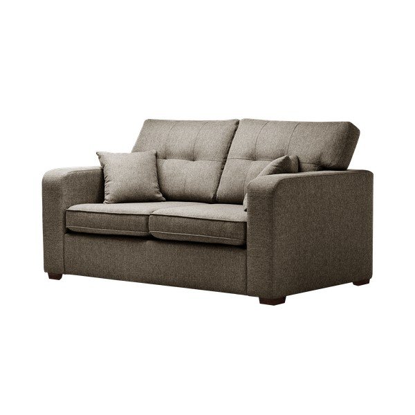 Rudos spalvos sofa lova Prêt à Meubler Classics Melvin-image-1