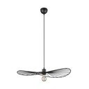 Kabantis šviestuvas matinės juodos spalvos ø 60 cm Chapeau – Reality
