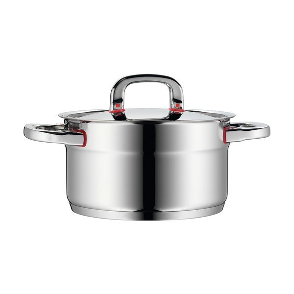 Nerūdijančio plieno puodas su dangčiu WMF Cromargan® Premium A II, ⌀ 20 cm-image-1