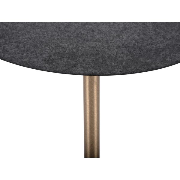 Iš metalo apvalios formos šoninis stalas ø 50 cm  Dex  – Leitmotiv-image-3