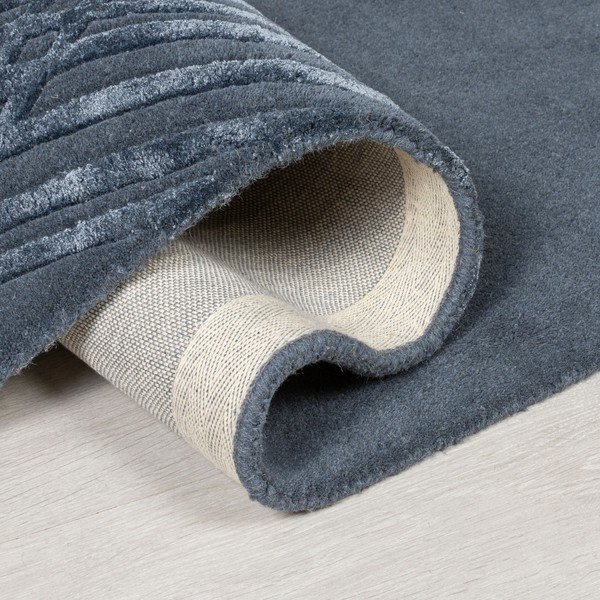 Mėlynos spalvos vilnonis kilimas Flair Rugs Diamonds, 160 x 230 cm-image-1