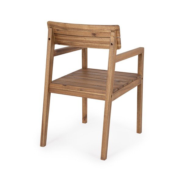 Natūralios spalvos medžio masyvo sodo kėdė Rodano – Bizzotto-image-4