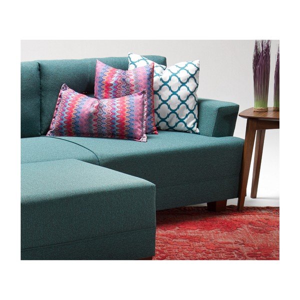 Turkio spalvos sofa kairysis kampas Balcab Home Ingrid-image-3