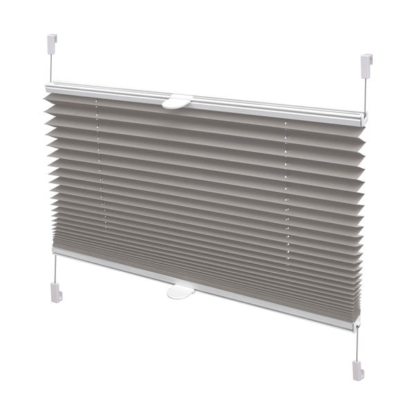 Pilkos spalvos roletai 97x150 cm Plisé Verona – Gardinia-image-1