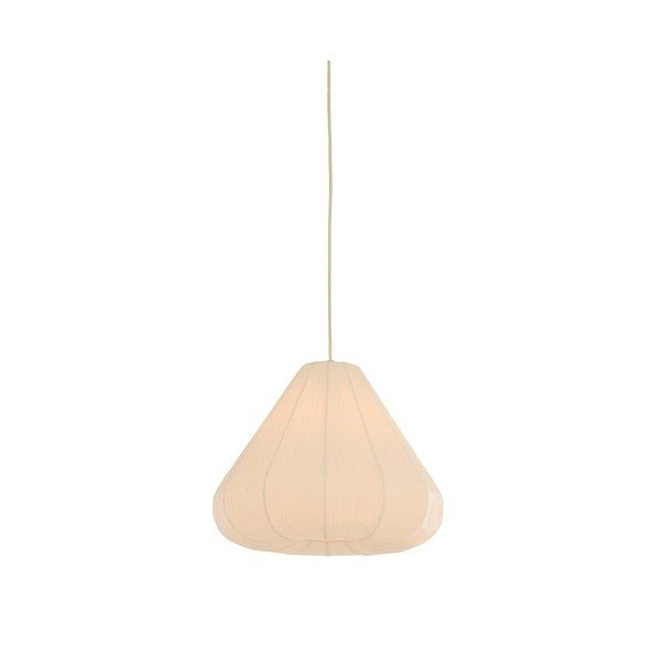 Kreminės spalvos kabantis šviestuvas ø 10 cm su popieriniu gaubtu Sarella – Light & Living-image-2
