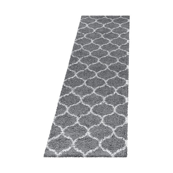 Kilimas pilkos spalvos 80x250 cm Salsa – Ayyildiz Carpets