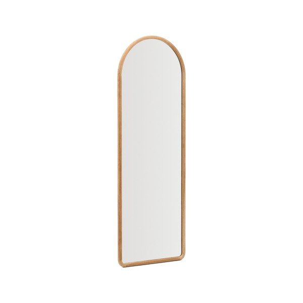 Sieninis veidrodis su medžio masyvo rėmu 55x155 cm Milsa – Kave Home-image-3
