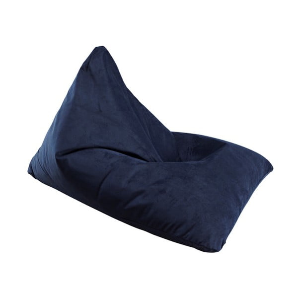 Tamsiai mėlyna Inovacijos Minkštas "Peak Velvet" tamsiai mėlynas sofos krepšys