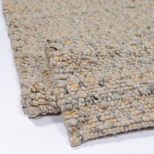 Rankų darbo geltonos spalvos/šviesiai pilkos spalvos kilimas 120x170 cm Finley – Flair Rugs-image-4