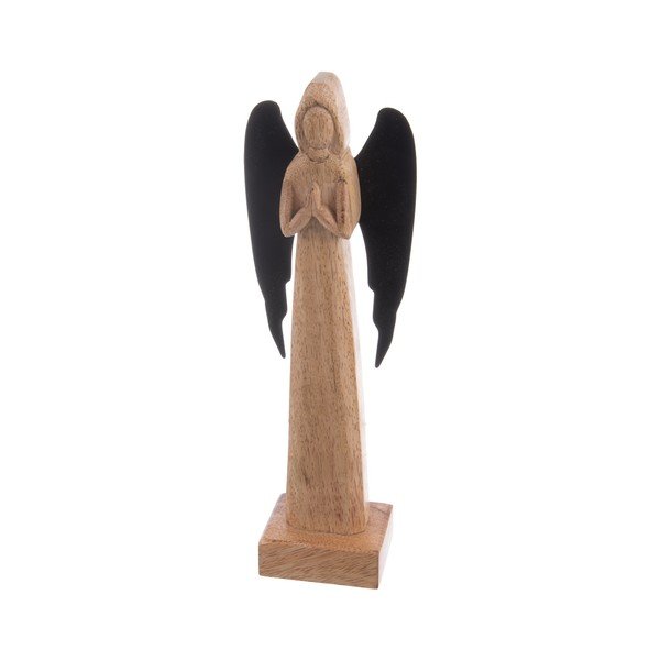 Iš medienos statulėlė (aukštis 27 cm) Angel – Orion-image-2