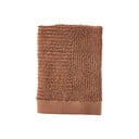 Vonios rankšluostis iš medvilnės oranžinės spalvos/rudos spalvos 50x70 cm Terracotta – Zone