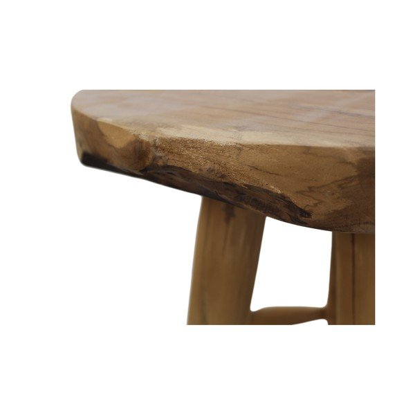 Taburetė iš neapdoroto tikmedžio HSM collection Tool-image-4