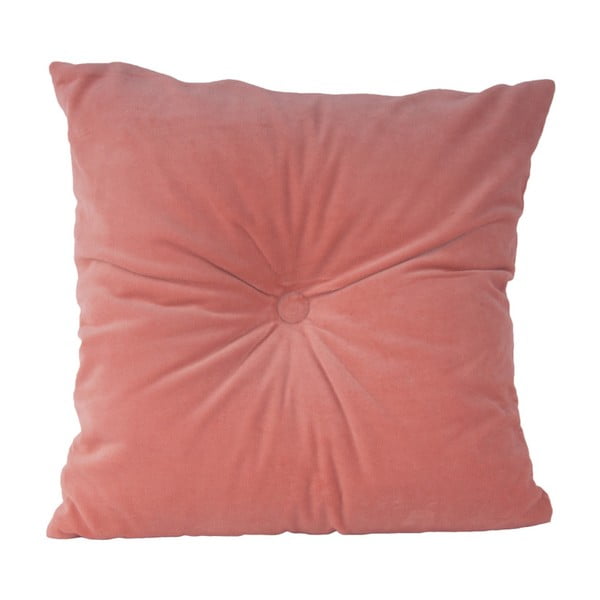Rožinė medvilninė pagalvė PT LIVING, 45 x 45 cm