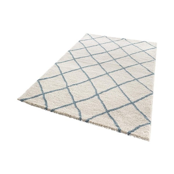 Baltas kilimas Mint Rugs Grid, 80 x 150 cm-image-2