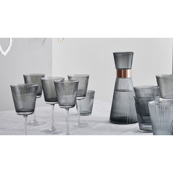 Grafinas pilkos spalvos iš stiklo  1 l Grand Cru Nouveau – Rosendahl-image-4