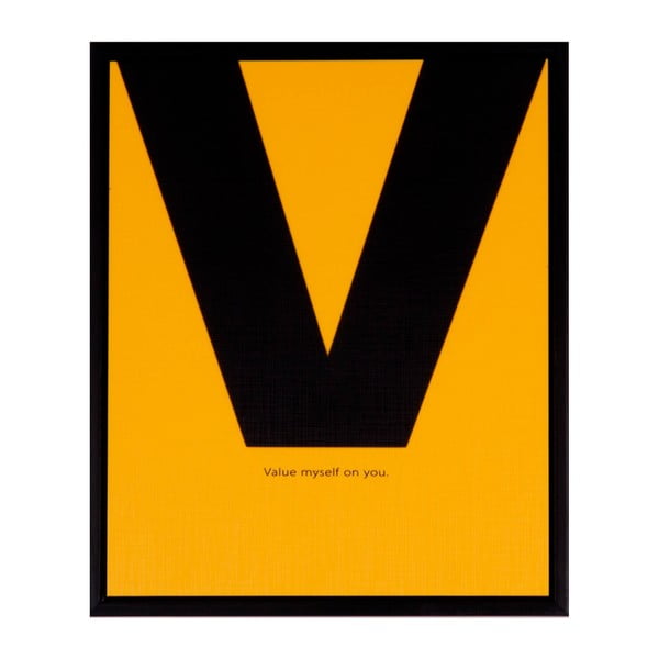 Vaizdas sømcasa Yellow V, 25 x 30 cm
