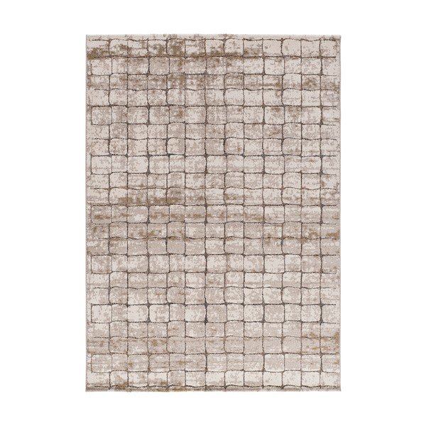 Pilkai smėlinės spalvos kilimas 133x190 cm Ceres – Universal