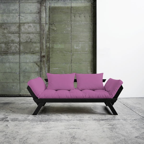 Kintama sofa Karup Bebop Black/Taffy Pink