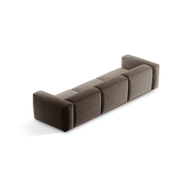 Rudos spalvos sofa 364 cm Bergamo – Cosmopolitan Design-image-4