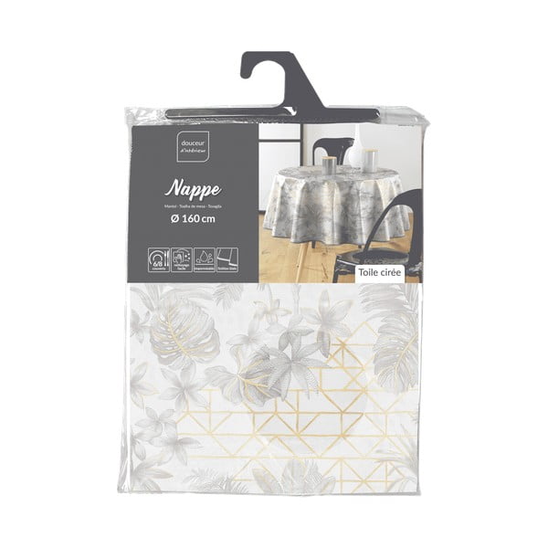 Staltiesė galima plauti ø 160 cm Coconut – douceur d'intérieur-image-4