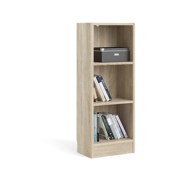 Ąžuolo apdailos knygų spinta Tvilum Basic, 41 x 107 cm-image-1