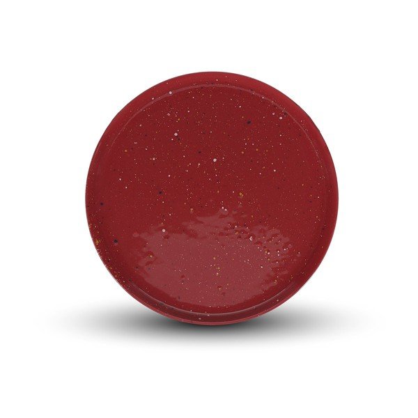 Bordo spalvos iš porceliano  lėkštė ø 25 cm Fika – ONA