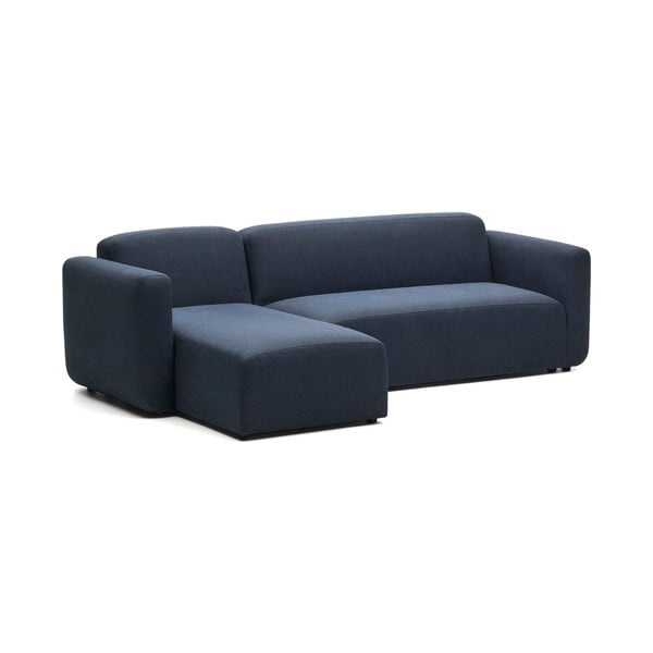(kintama) kampinė sofa tamsiai mėlynos spalvos Neom – Kave Home-image-3