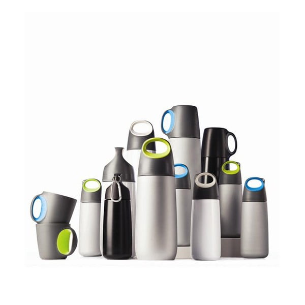 Juodas termosas su puodeliu XD Design Bopp, 600 ml-image-3