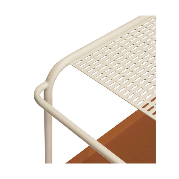 Iš metalo vežimėlis ant ratukų 47x66 cm Push – Hübsch-image-3