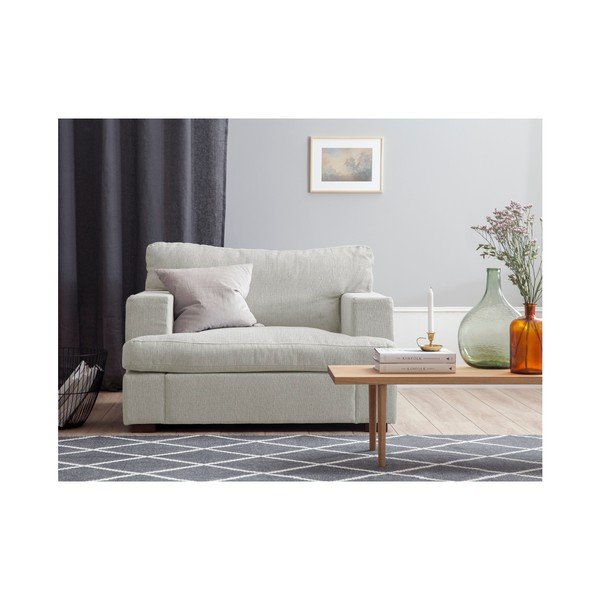 Kreminės baltos spalvos "Windsor & Co Sofas Daphne" fotelis-image-2