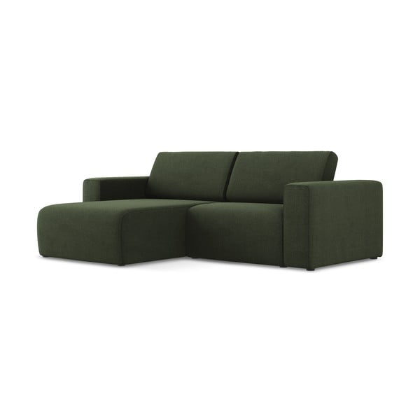 Žalios spalvos kampinė sofa (su kairiuoju kampu) Kalea – Makamii-image-2