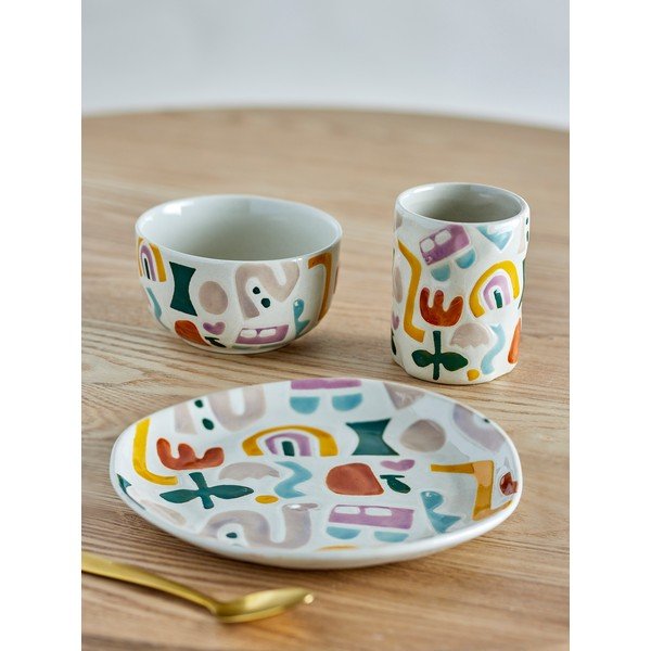 Iš molio vaikiški valgomojo rinkiniai 3 vnt. Filur – Bloomingville Mini-image-1