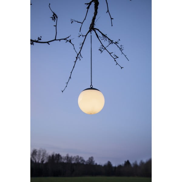Pakabinamas lauko saulės šviestuvas Star Trading Globus, ø 20 cm-image-1