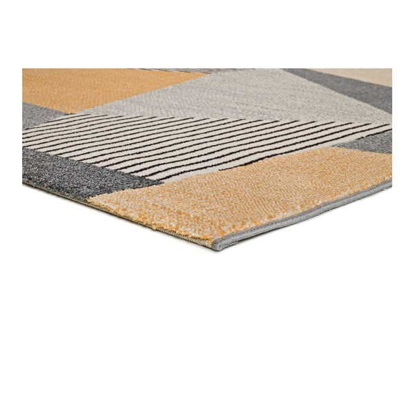 Oranžinės ir pilkos spalvos kilimas Universalus Gladys Sarro, 80 x 150 cm-image-2